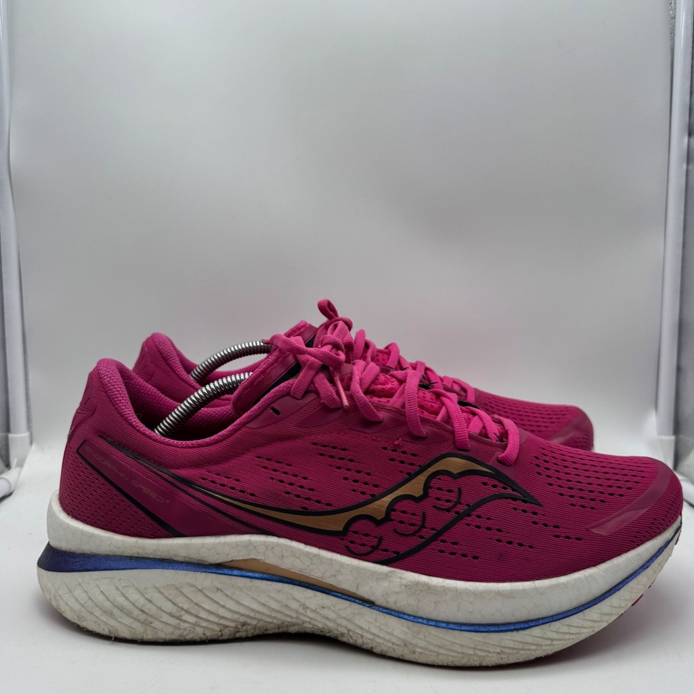 Saucony Endorphin Speed 3 Mens Size 13 Pink‎ Purple Running Shoes S20756-40